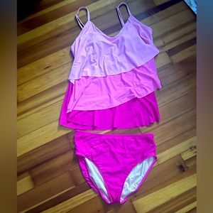 Talbots Tankini size 14 EUC